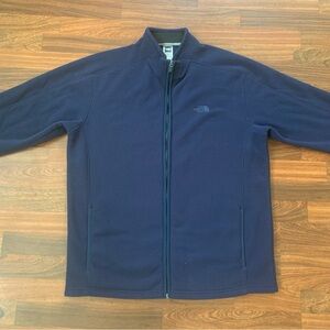 The North Face Full Zip Jacket Men’s XL Navy Blue Warm Winter Casual Activewear